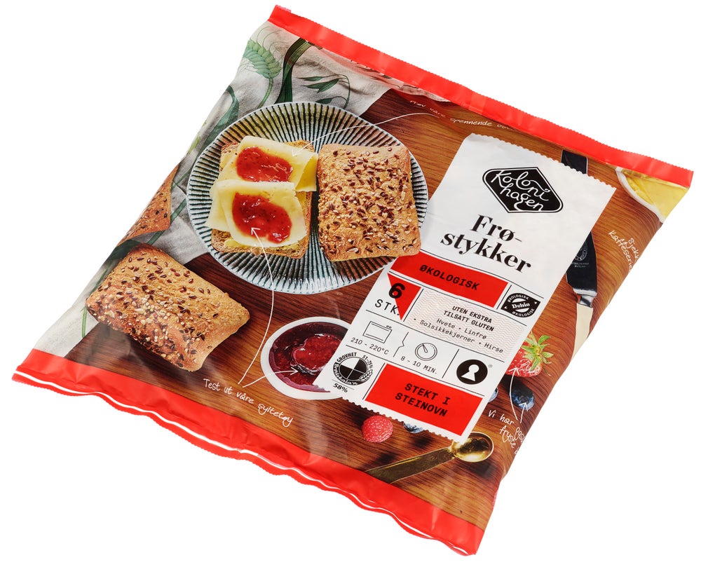 Kolonihagen Frøstykker Økologisk, 6x70g