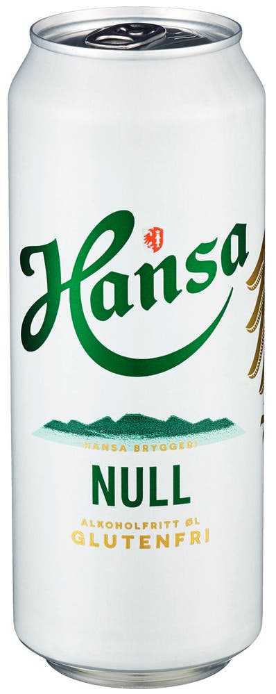 Hansa Borg Hansa Null % Alkoholfri, Glutenfri