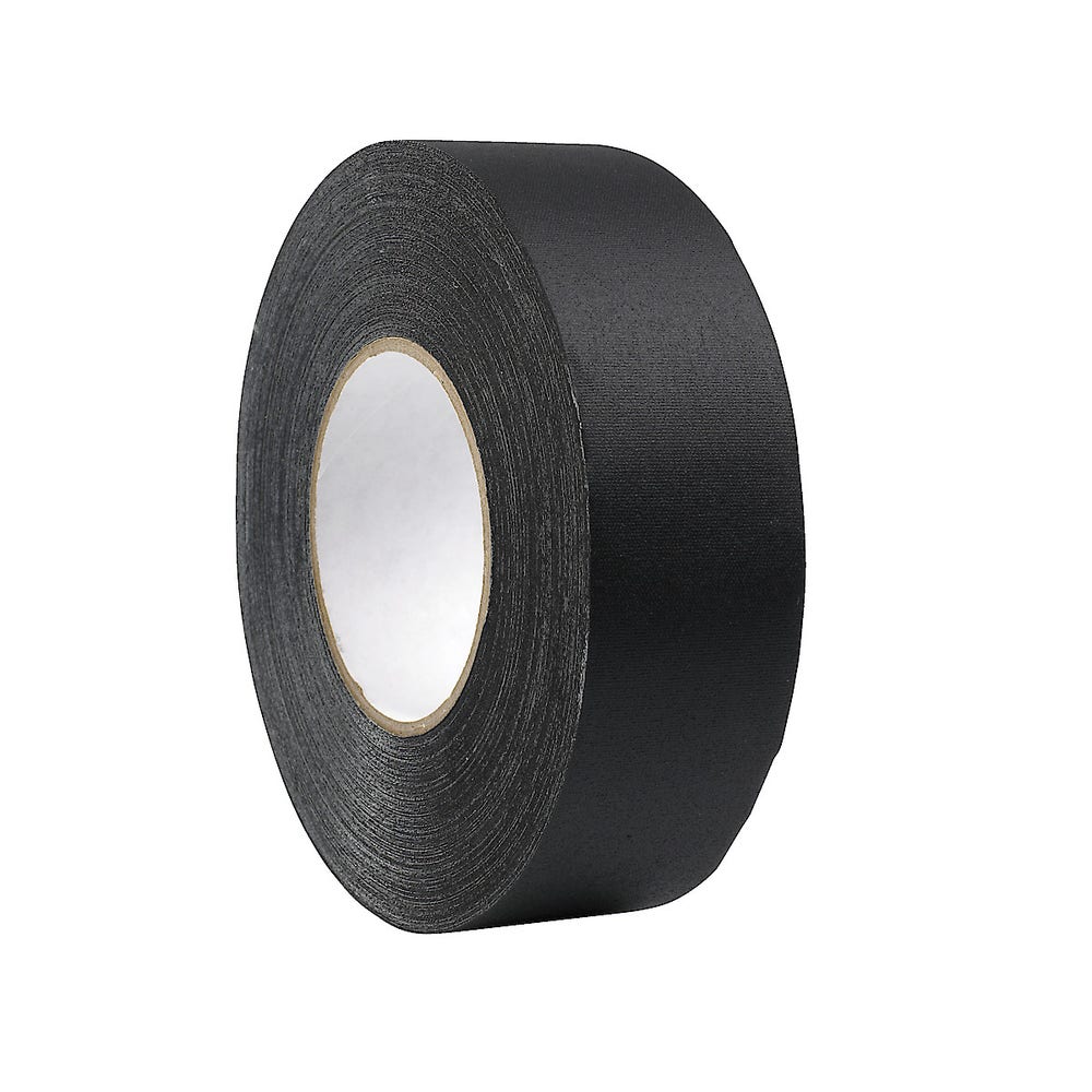 Clas Ohlson Gaffateip Basic Mattsvart