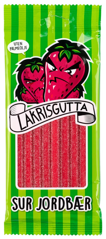 Nidar Lakrisgutta Sur Jordbær