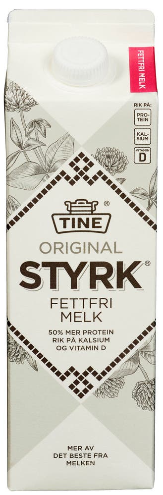 Tine Styrk Fettfri Melk