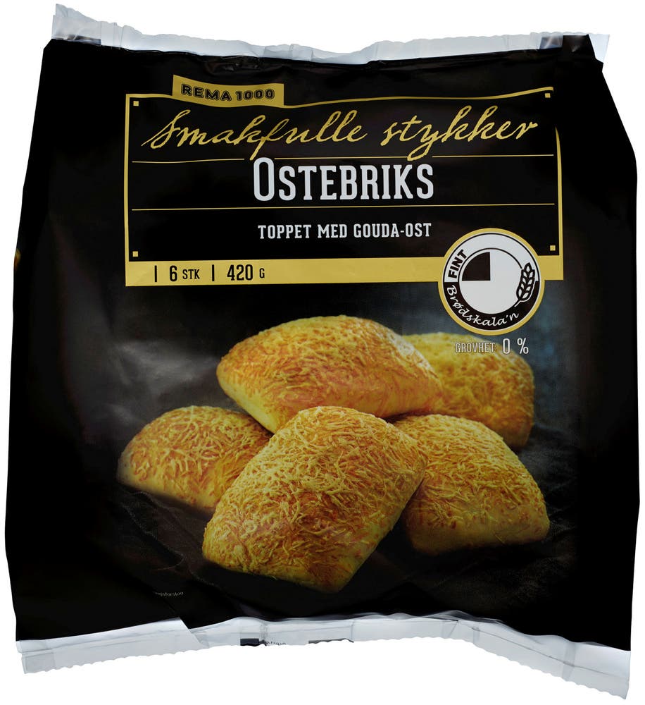 REMA 1000 Ostebriks 4 stk