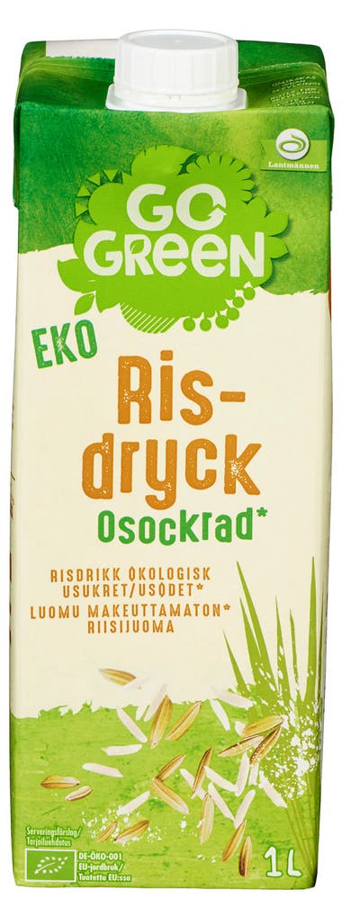 Go Green Rismelk Økologisk