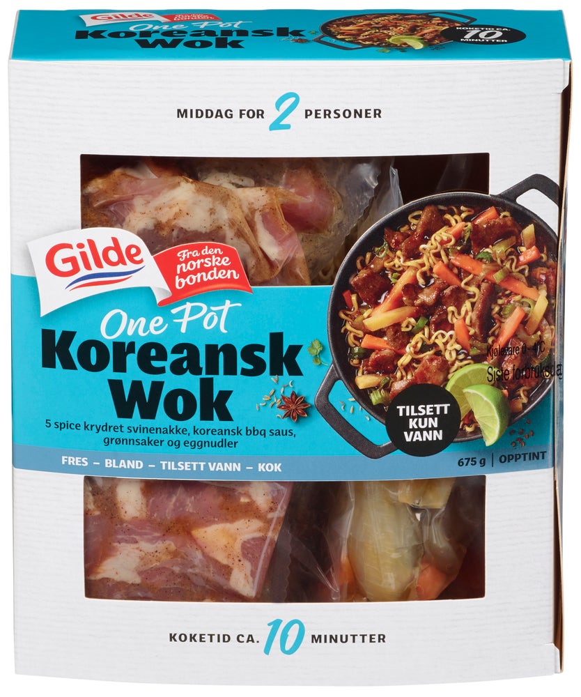 Gilde One Pot Koreansk Wok