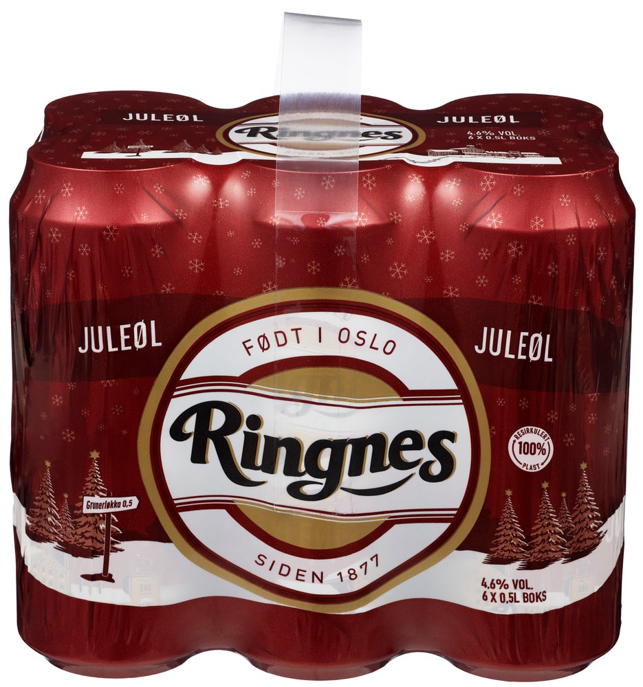 Ringnes Juleøl 6 x 0,5 ltr