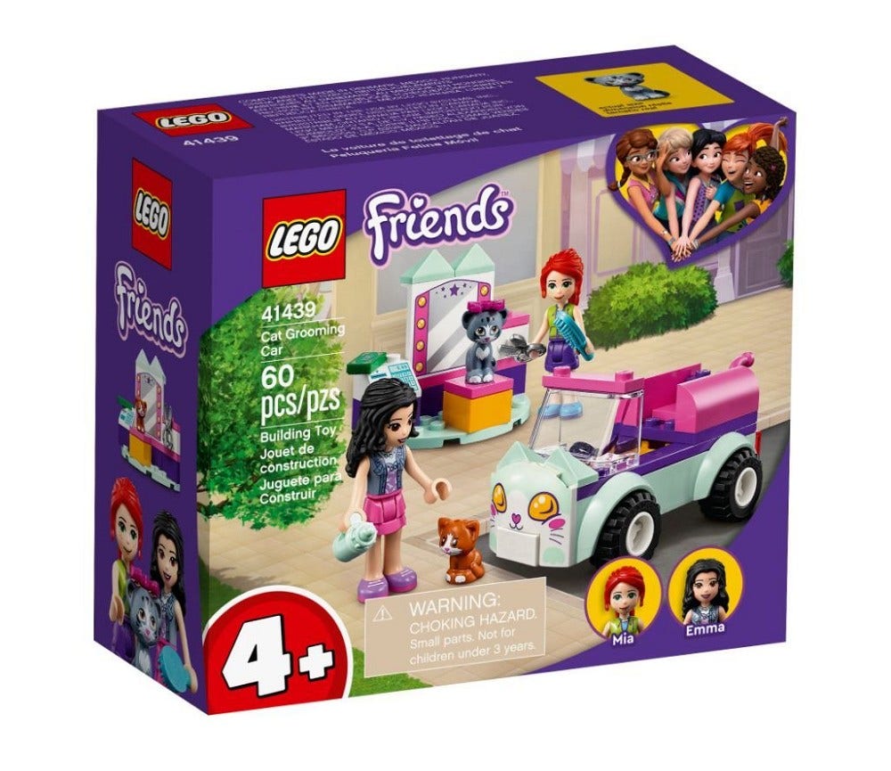Sprell LEGO Friends Kattepleie og bil