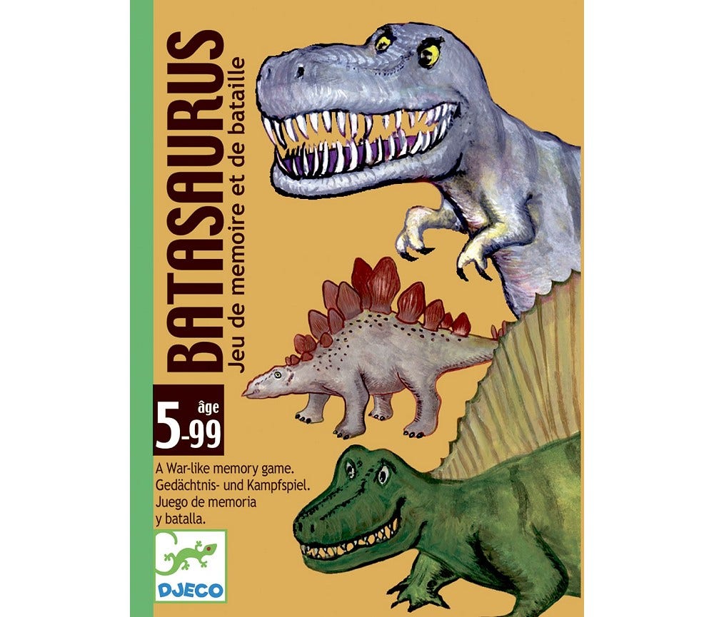 Sprell Kortspill Batasaurus huskespill