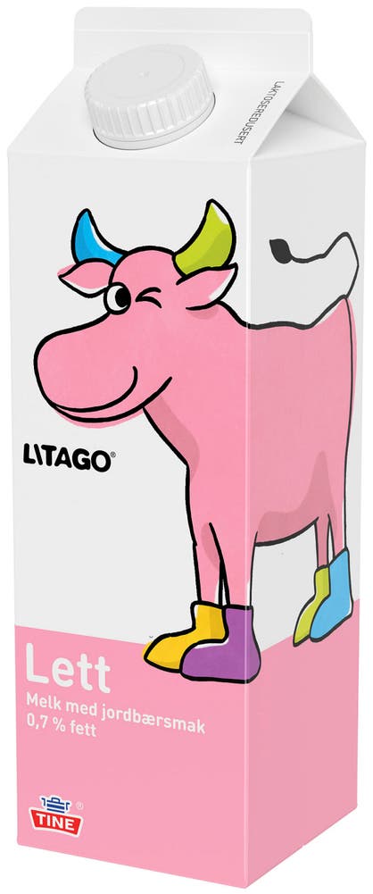 Tine Litago Lettere Jordbærsmak