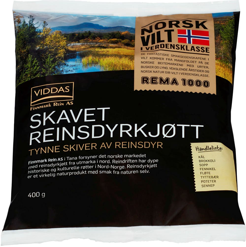 REMA 1000 Skavet Reinsdyrkjøtt
