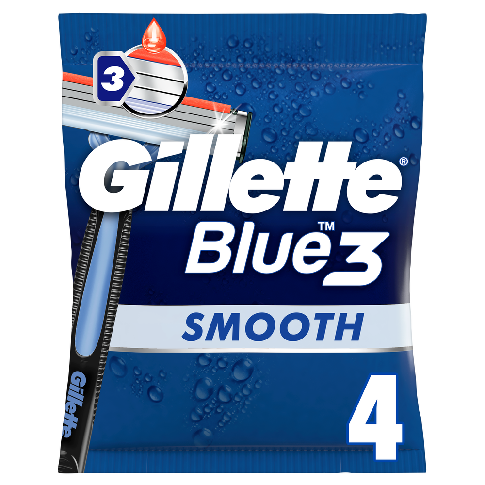 Gillette Engangshøvel Blue3 Smooth
