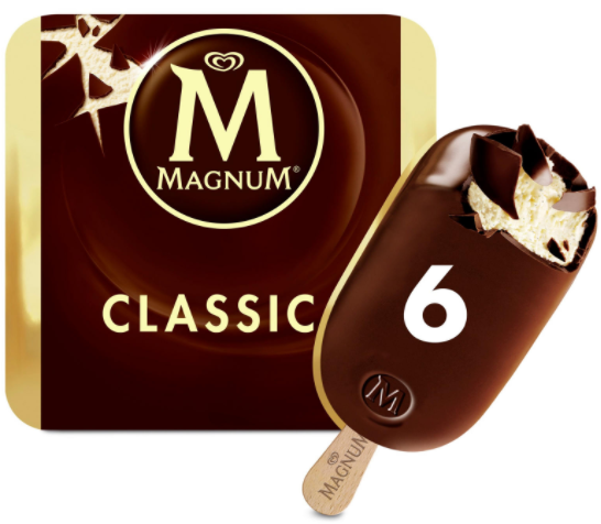 Magnum Classic Ispinne 6 stk
