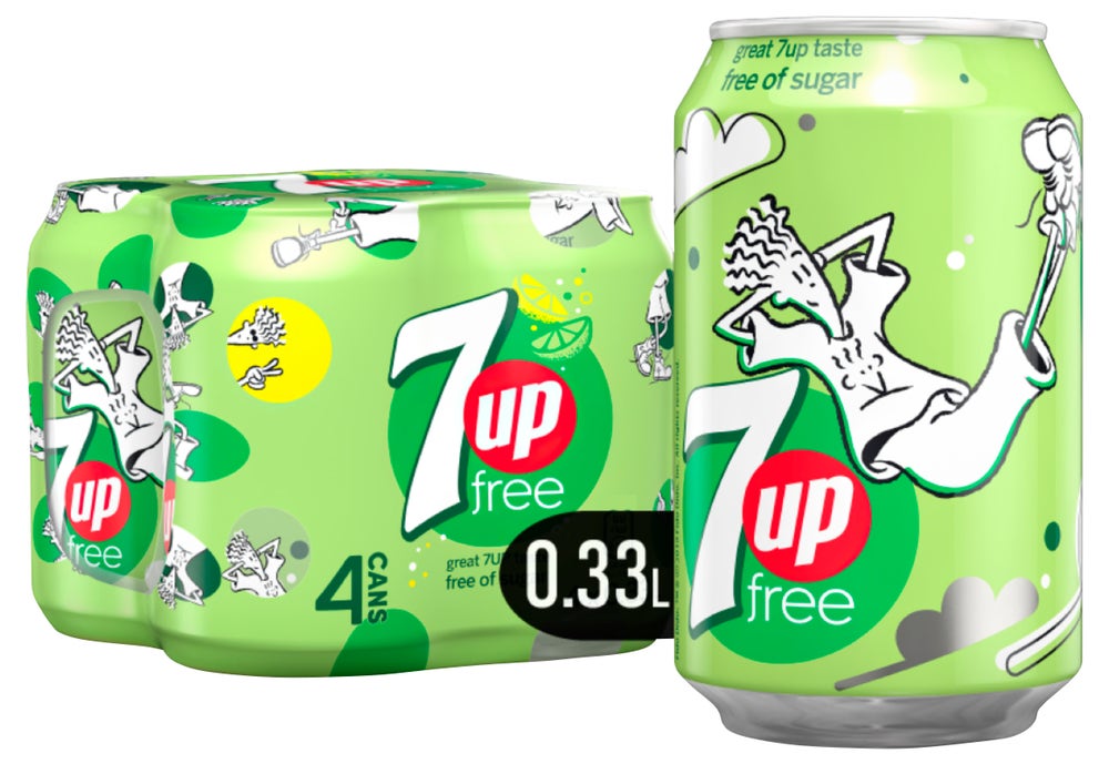 Ringnes 7UP Free 4 x 0,33l