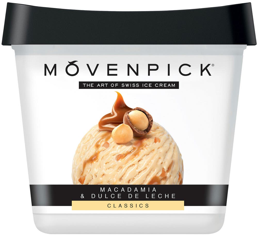 Mövenpick Macadamia Dulce de Leche
