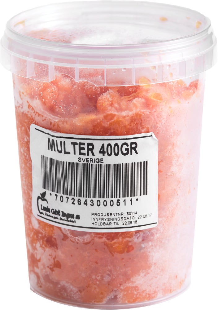 Multer, fryste Sverige