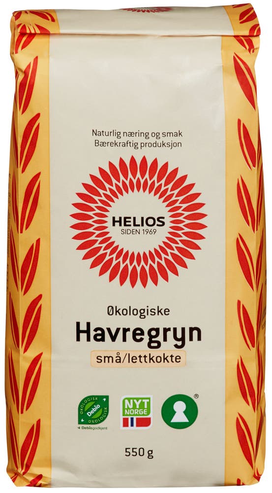 Helios Økologisk Havregryn Lettkokte