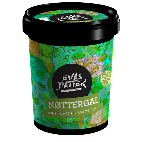 Evas Datter Nøttergal Med Pistasj & Kokos