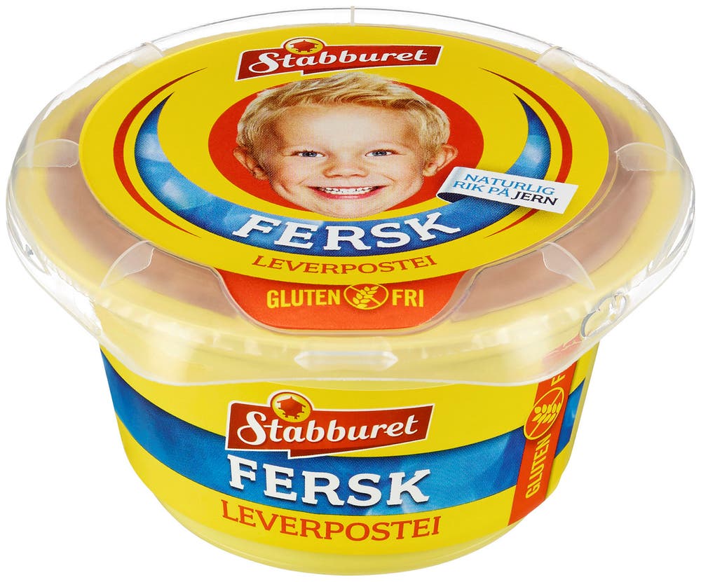 Stabburet Leverpostei Glutenfri Fersk