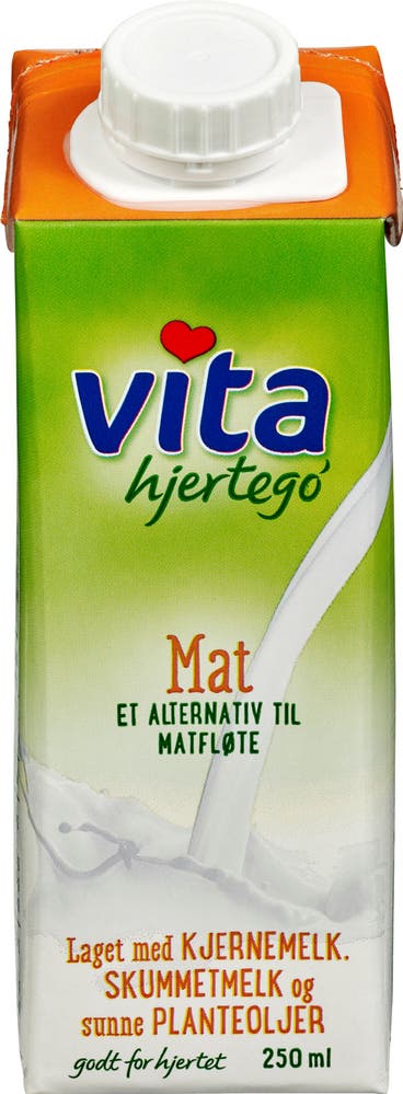 Vita Hjertego' Mat et Alternativ til Matfløte