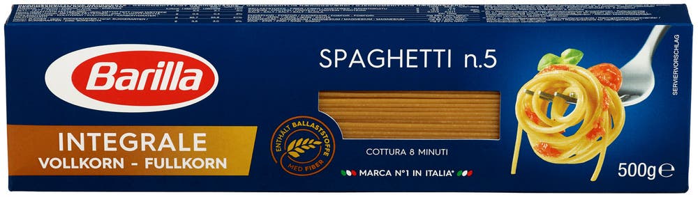Barilla Spaghetti Fullkorn