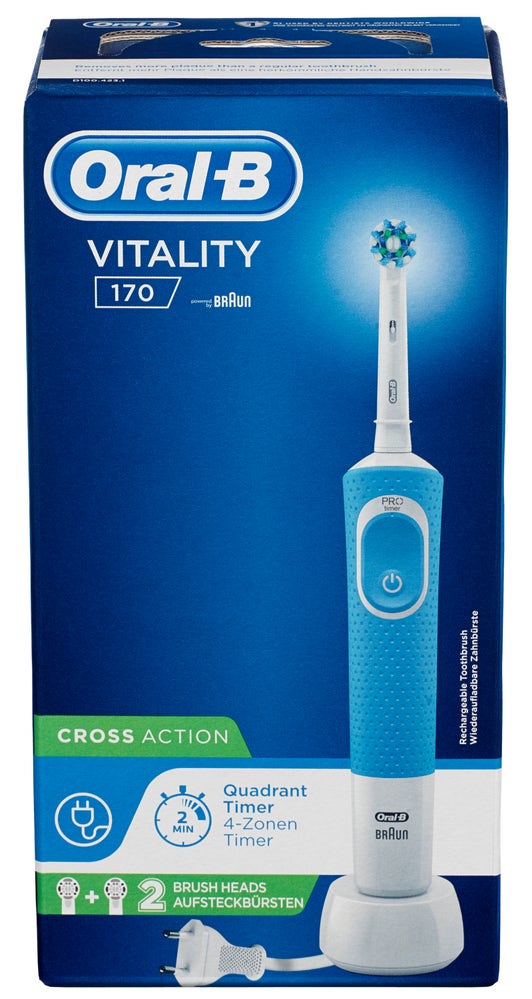 Oral-B El-tannbørste Oral-b Vital 170