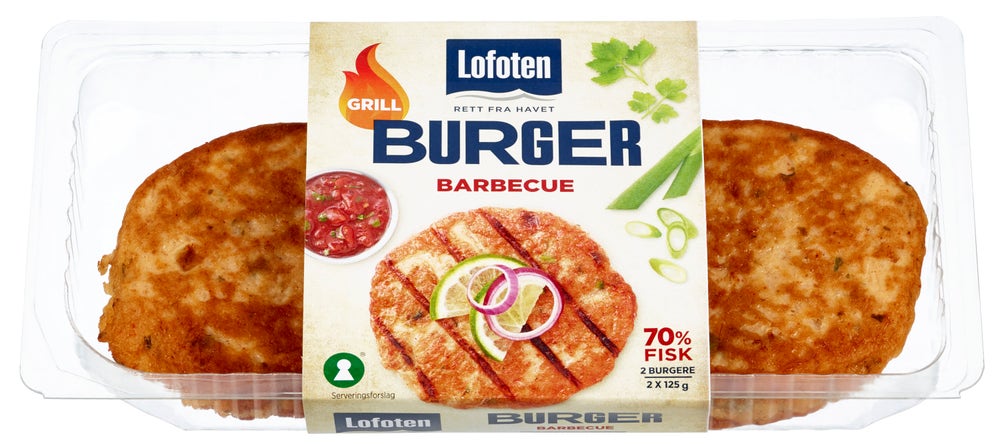Lofoten Grillburger Barbecue 70%