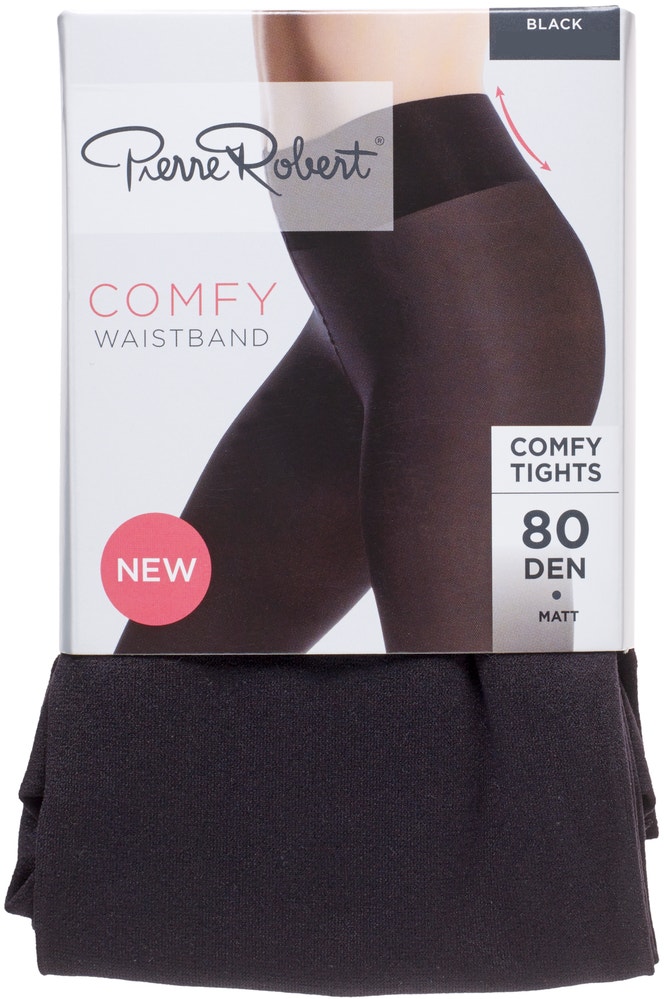Pierre Robert Comfy Tights 80 DEN Black, str. 40-44
