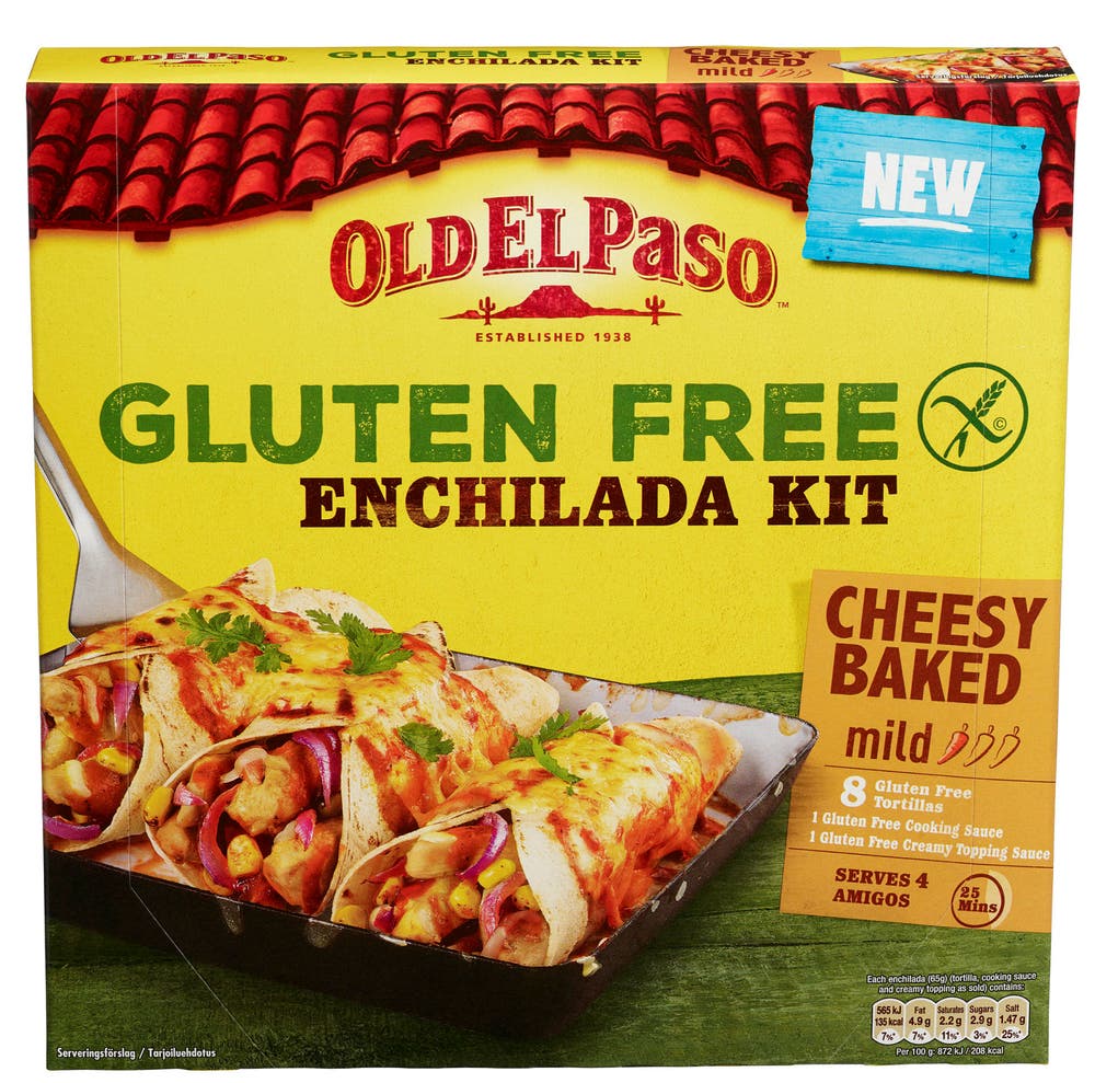 Old El Paso Enchilada Kit Glutenfri