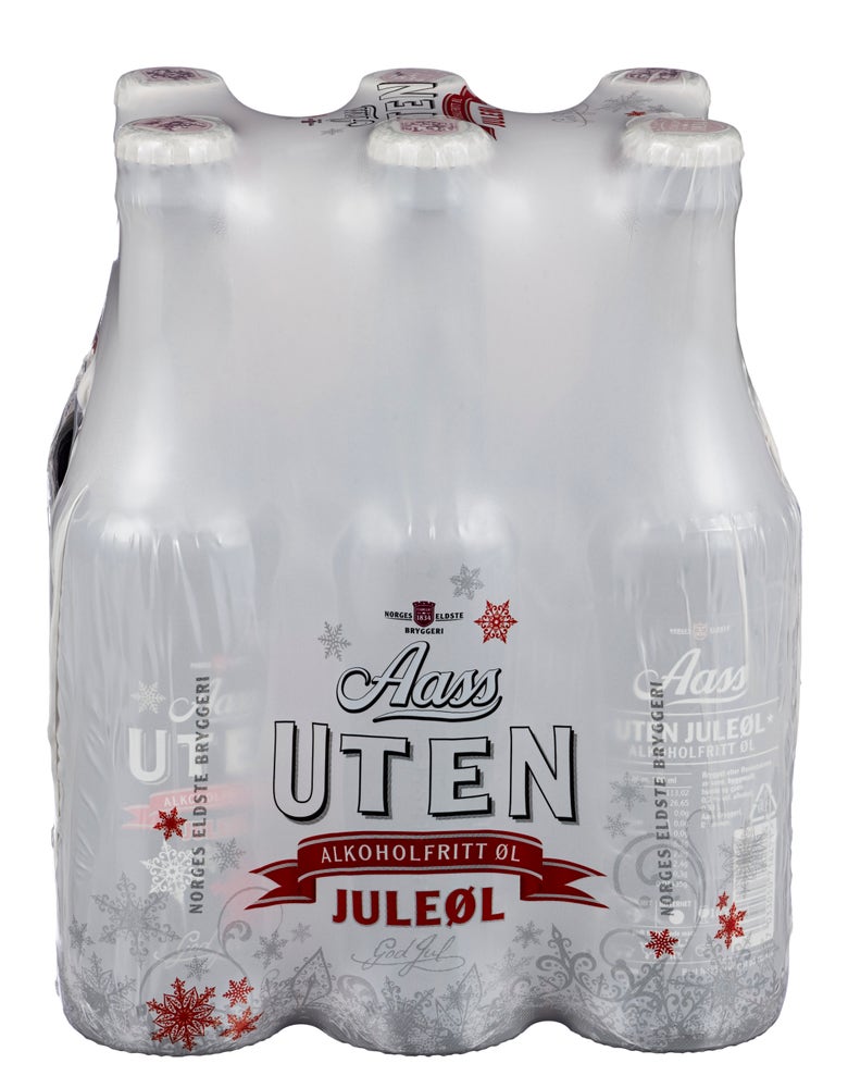 Aass Bryggeri Aass UTEN Juleøl 6 x 0,33l