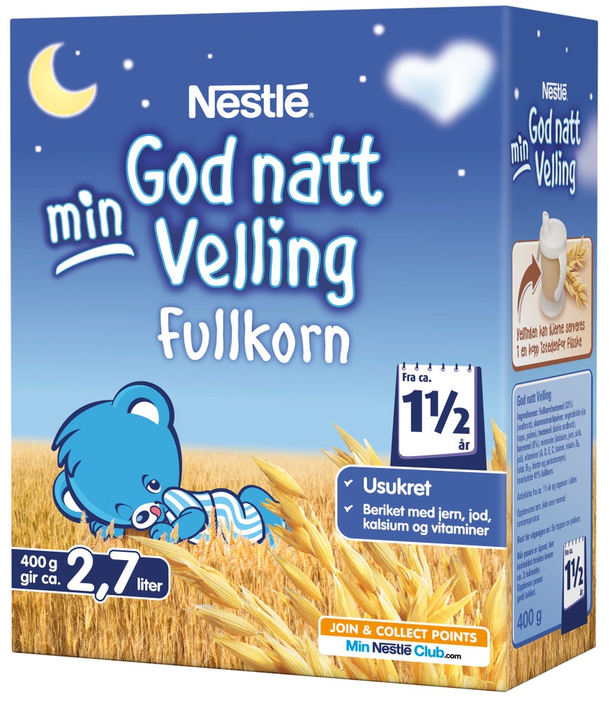 Nestlé God Natt Velling Fra 1,5 år