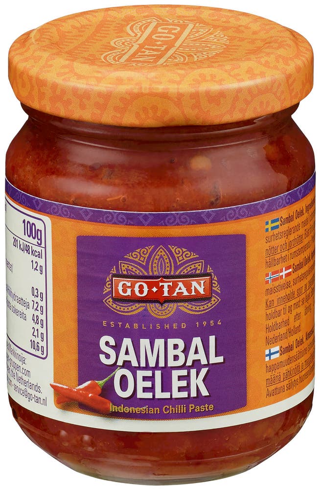 Go Tan Sambal Oelek Chili paste