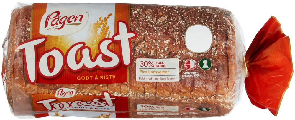 Pågen Toast Halvgrov