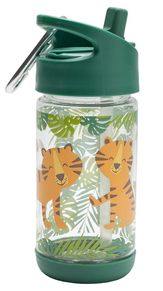 Sprell Flip & Sip drikkeflaske med tiger