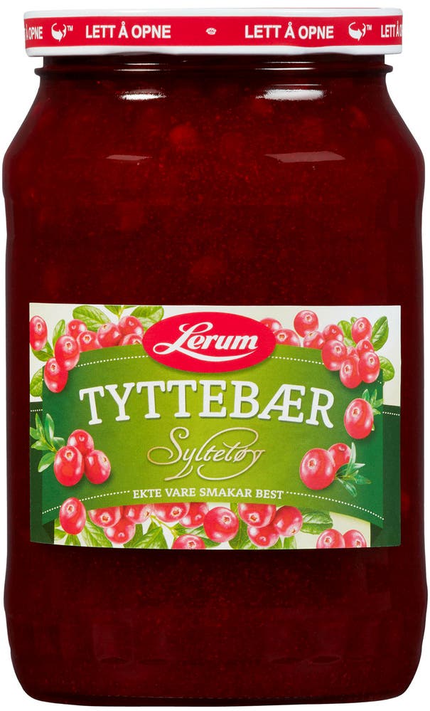 Lerum Tyttebærsyltetøy
