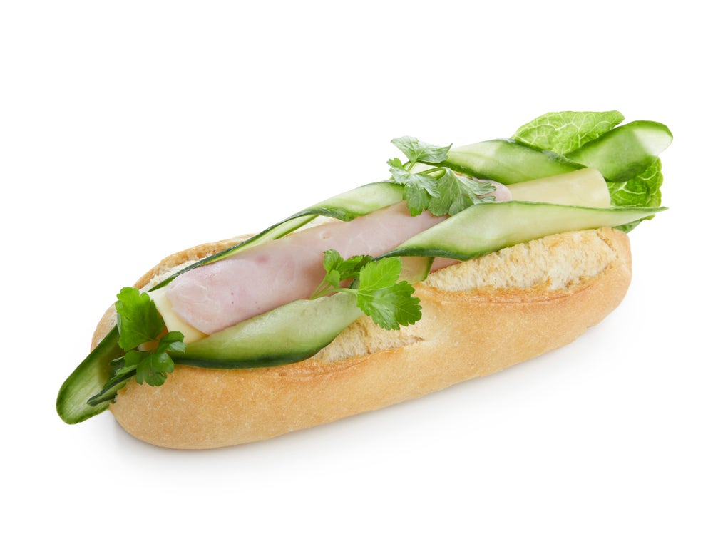 Picnic Nysmurt Baguette Ost & Skinke