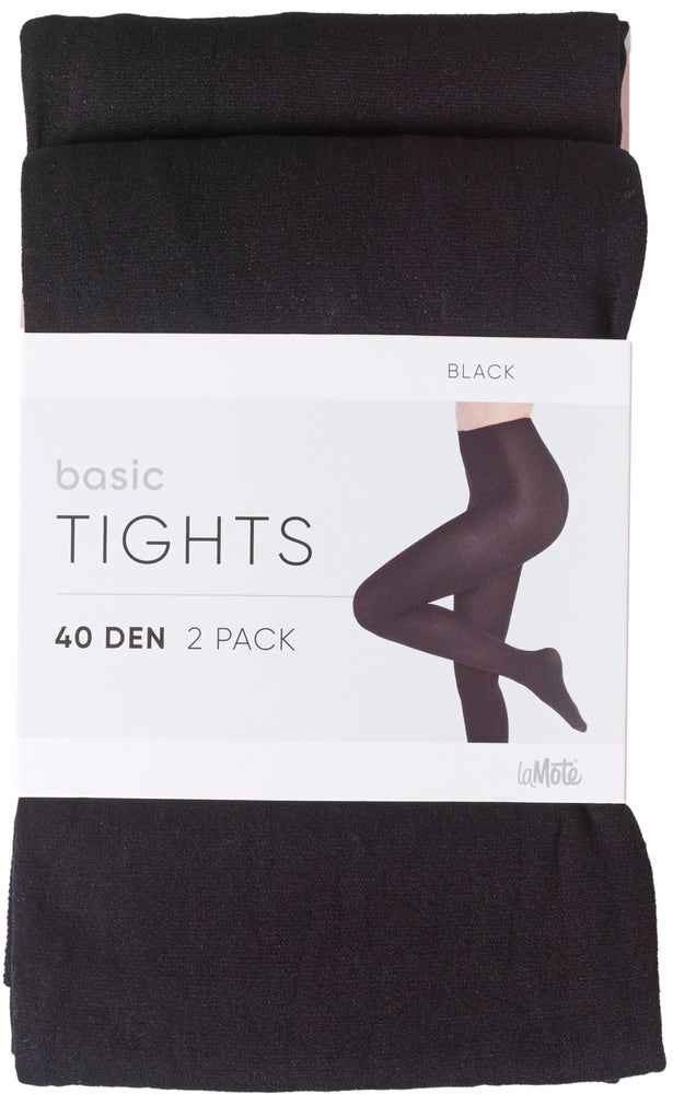 Pierre Robert Basic Tights 40 DEN Black, str. 36-40