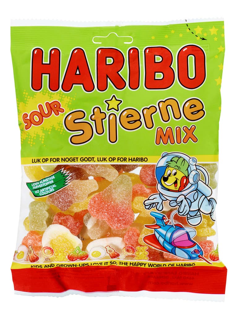 Haribo Stjerne Mix Sour