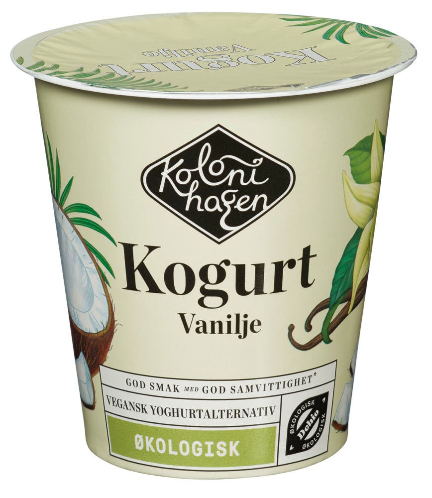 Kolonihagen Kogurt Med Vanilje Økologisk