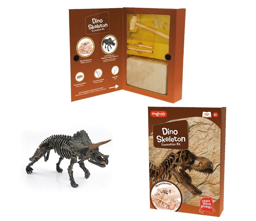 Sprell Grav ut en dinosaur, hobbysett