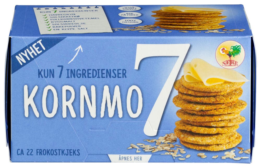 Sætre Kornmo 7 Frokostkjeks