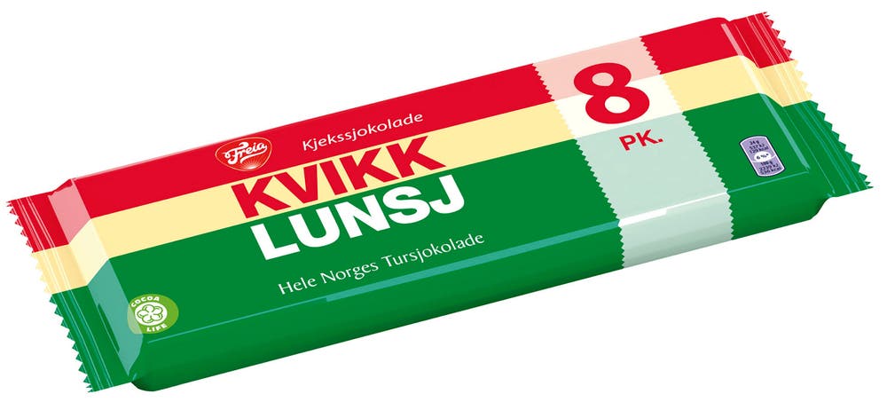 Freia Kvikk Lunsj 8pk