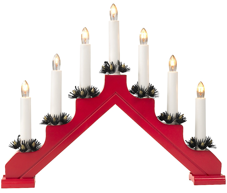 Konstsmide Adventsstake Adam rød