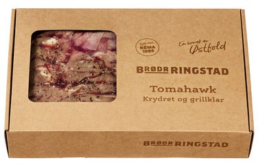 Brødr Ringstad Krydret Tomahawk Grillklar