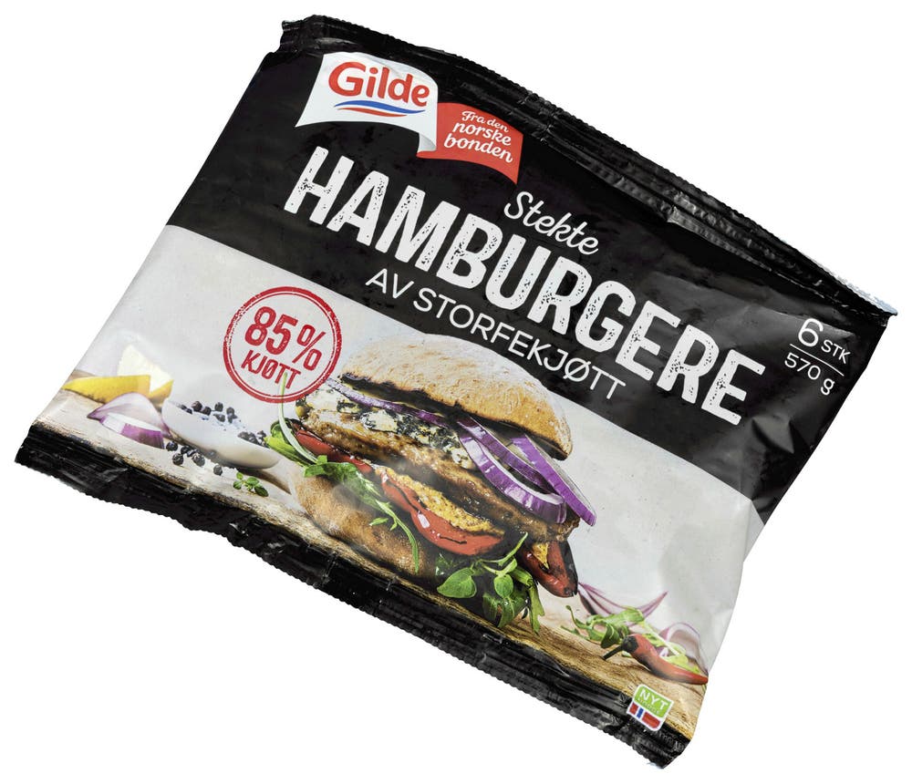 Gilde Ferdigstekt Hamburger
