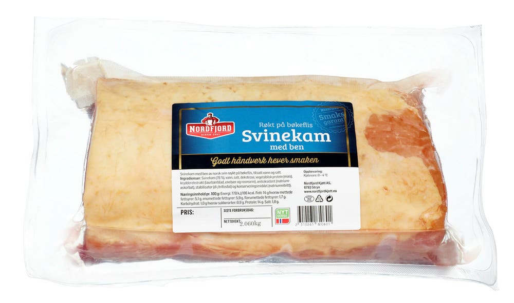 Røkt Svinekam med Ben