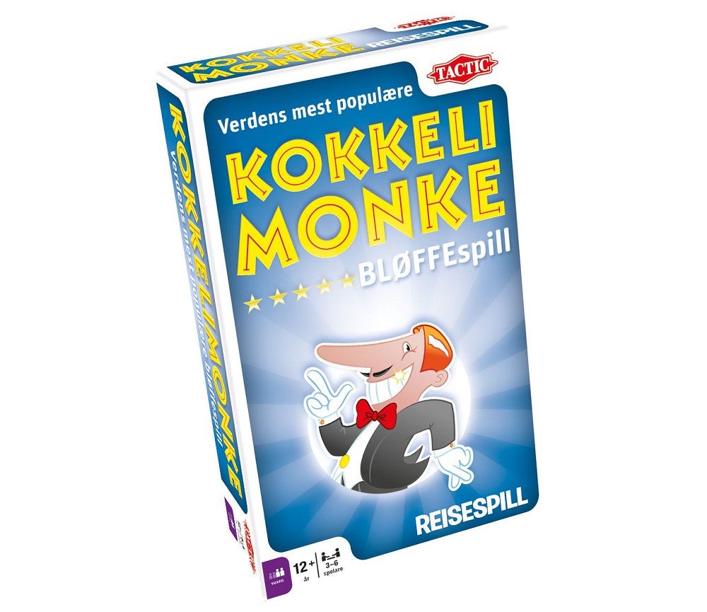 Sprell Kokkelimonke, reisespill