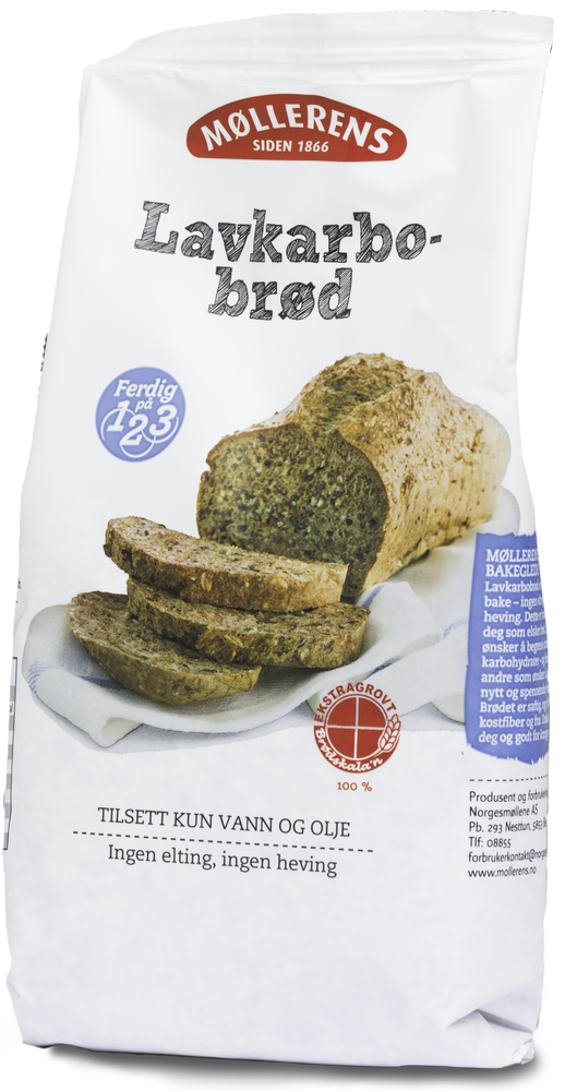 Møllerens Lavkarbobrød