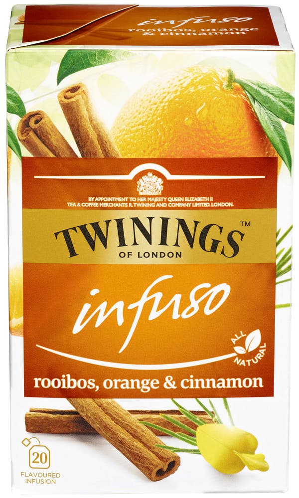 Twinings Rooibos Orange Cinnamon Infuso