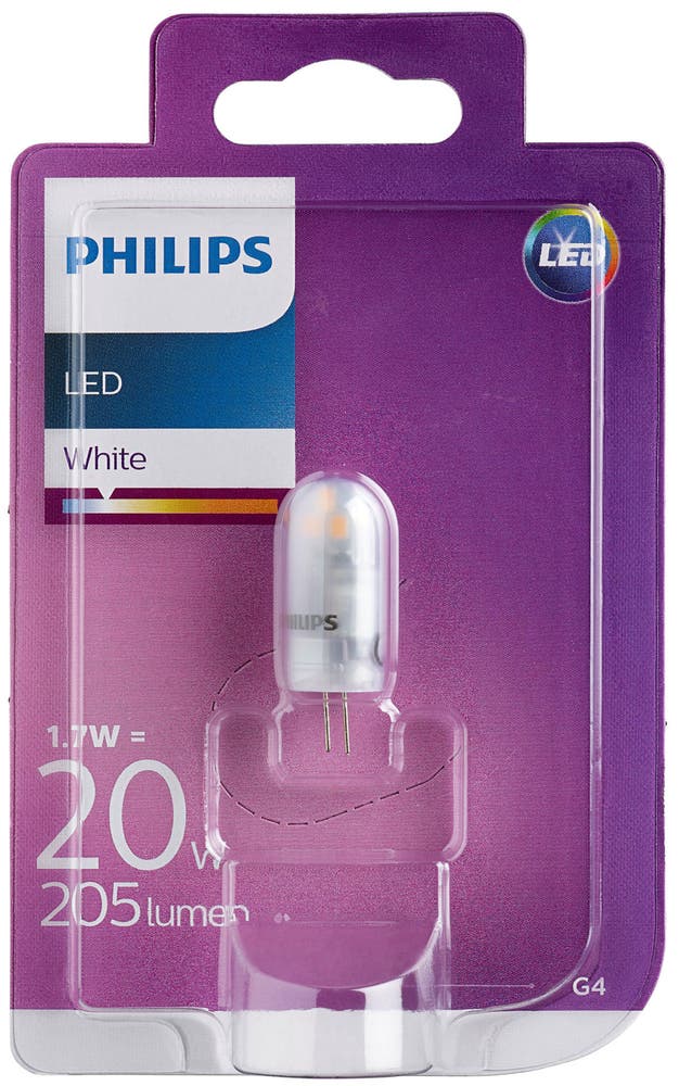 Philips Lyspære Led Capsule 20w, G4, 12v