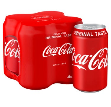 Coca-Cola Regular 4 x 0,33l