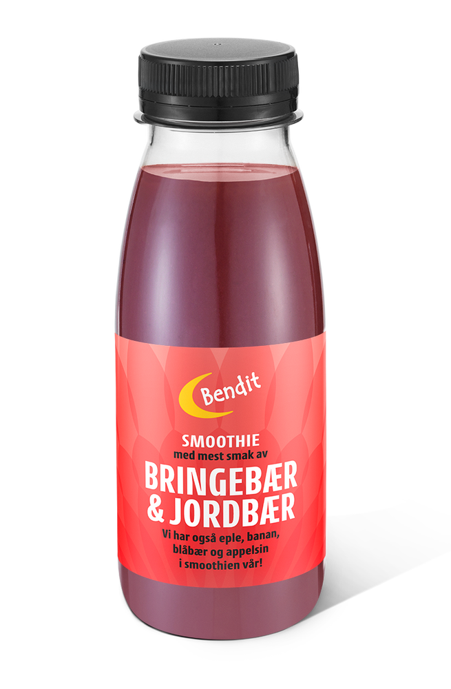 Bama Bendit Smoothie Bringebær & Jordbær